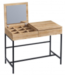 Tualettlaud Kalune Design Linda 793ELG4101, tamm v./must v., 74 cm x 45 cm x 100 cm