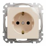 Pistikupesa Schneider Electric Sedna Design SDD112022, maandusega, beež