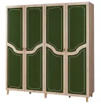 Riidekapp Kalune Design IMAJ-623, roheline v., 52 cm x 180 cm x 192 cm