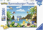 Pusle Ravensburger Pokemon 12840, 36 cm x 49 cm, 200 tk, mitmev&auml;rviline