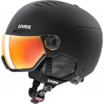 Suusakiiver Uvex Wanted Visor, must, 54-58 cm