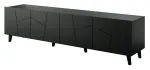 TV-laud Cama Meble Etna, must v., 200 cm x 42 cm x 52 cm