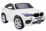 Laste elektriauto BMW X6M, valge v.