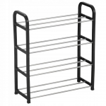 Jalatsiriiul, h&otilde;be v./must v., 18.5 cm x 40 cm x 58.5 cm