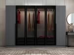 Riidekapp Kalune Design Kale Plus 7805, hall v., 52 cm x 225 cm x 210 cm