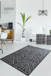 Vaip Conceptum Hypnose Maggie 882CHL1475, must, 60 cm x 140 cm