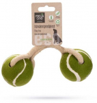 M&auml;nguasi koerale, pall Beeztees Duo Tennis Ball Cord 625636, 21 cm, &Oslash; 6.4 cm, mitmev&auml;rviline