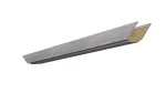 Horisontaalne ukseraam Domoletti, 60.5 cm x 14 - 18 cm x 2 cm, hall tamm v.