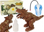 Raadiojuhitav dinosaurus Lean Toys Dinosaur 15162, pruun v.