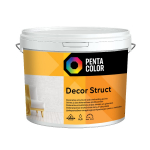 Struktuursed dispersioonv&auml;rvid Pentacolor Decor, valge, 5 l