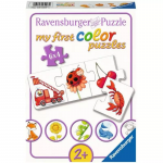 Pusle Ravensburger My First Color Puzzles All Of My Colors 6in1, 24 tk, mitmev&auml;rviline