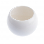 Lillepott Burbulas 5001, keraamiline, &Oslash; 16 cm, valge v.