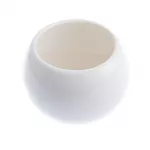 Lillepott Burbulas 5001, keraamiline, &Oslash; 16 cm, valge v.