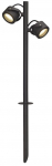 &Uuml;hendatav v&auml;lisvalgusti SLV Sitra 360 SL Spike, 9W, GX53, IP44, antratsiit v., 11.6 cm x 67 cm