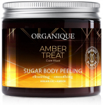 Keha kooriv kreem Organique Amber Treat Sugar Body Peeling, 200 ml