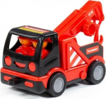 M&auml;ngukraana Polesie Mammoet My First Truck 77349, punane v.