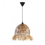 Valgusti rippuv Opviq Chandelier Ruyo, E27, must v.