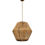 Valgusti rippuv Opviq Chandelier Herel - Natural, E27, 1 x 60 W