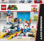 Konstruktor LEGO&reg; Super Mario Mario Kart&trade; &ndash; Toadi garaaž 72035, 390 tk