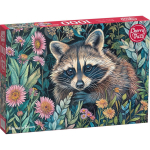 Pusle CherryPazzi Raccon in Flowers, 50 cm x 70 cm, 1000 tk