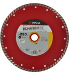 Teemantketas Tivoly Turbo, 125 mm x 22.2 mm x 6 mm
