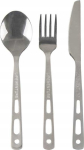 Matka s&ouml;&ouml;giriistade komplekt Lifeventure Basic, roostevaba teras, 4 cm, h&otilde;be v., 3 tk