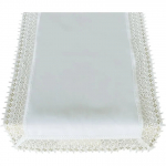 Piklik laudlina ristk&uuml;likukujuline G28-03, ecru, 90 x 150 cm