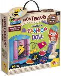 Magnetiline m&auml;ng Lisciani Montessori Fashion Doll, mitmev&auml;rviline, 50 tk