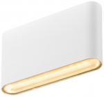 &Otilde;ue seinavalgusti SLV Oval 14, 6W, LED, IP65, valge v., 17.5 cm x 9 cm