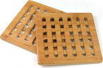 Kuumade roogade kandik KingHoff KH-1216, 20 cm x 20 cm, 2 tk, Pruun v.