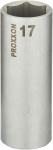 Kuusnurkne pikendatud pea Proxxon 23546, 17 mm, 3/8"