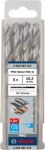Metallist puurikomplekt Bosch, metall, hss-g, sirge, 10.2 mm x 13.3 cm