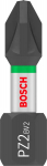 Kruvikeeraja otsikute komplekt Bosch Pro Impact, PZ2, 25 mm, 1/4"