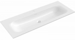 Vannitoa kraanikauss Mexen Vela, konglomeraat, 121 cm x 46.5 cm x 16.5 cm, valge