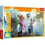 Pusle Trefl Zootropolis 2 Disney 16523, 19.6 cm x 28.8 cm, 100 tk, mitmev&auml;rviline