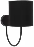 Valgusti seinale TK Lighting Torens 4593, E27, 1 x 15 W, must v. / must v.