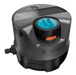 Kastmiss&uuml;steem Gardena AquaPrecise solar-powered 16000-20, plastik, 18 cm, &Oslash; 20.9 cm, sinine v./must v./hall v.