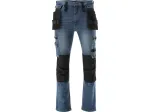 T&ouml;&ouml;p&uuml;ksid meeste Yato Stretch YT-79054, sinine v./must v., XL suurus
