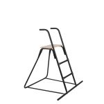 Ronimisredelid lastele 4IQ, 120 cm x 20 cm x 130 cm, must v.