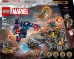 Konstruktor LEGO&reg; Marvel Tasujad: L&otilde;ppm&auml;ng Thor vs. Chitauri 76322, 373 tk (kahjustatud pakend)