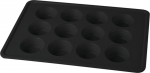 Muffinivorm Berlinger Haus Matte Black 7876, must v., 42.3 cm x 28 cm