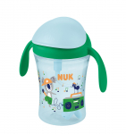 Laste pudel Nuk Motion Cup, 230 ml, 8 kuud, pol&uuml;prop&uuml;leen (pp), t&uuml;rkiissinine v.