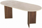 S&ouml;&ouml;gilaud Nordure Sabella, p&auml;hklipuu v./travertine v., 90 cm x 200 cm x 75 cm