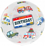 &Otilde;hupall &uuml;mmargune GoDan Aqua Happy Birthday, mitmev&auml;rviline