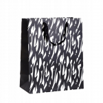 Kinkekott Homla Cymka 769023, 14 cm x 33 cm x 27 cm, valge v./must v.