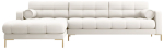 Nurgadiivan Cosmopolitan Design Bali Neve 02, kuld v./helebeež, vasak, 185 x 293 cm x 75 cm