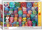 Pusle Eurographics Colors Of The World Traditional Mexican Skulls, 67.6 cm x 48.9 cm, 1000 tk, mitmev&auml;rviline