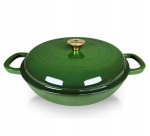 Emailitud malmpott Allesken Rodeluxe, &Oslash;30 cm, 3 l, roheline v.