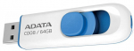 USB m&auml;lupulk Adata C008, sinine v./valge v., 64 GB