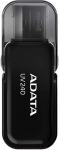 USB m&auml;lupulk Adata UV240, must v., 64 GB